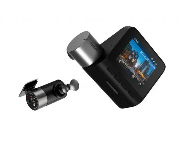 Set 2 camere auto, fata 70mai Dash Cam Pro Plus+, spate RC06, Rezolutie 1944p, Ecran 2.0" IPS, GPS, Wi-Fi, A500S-1