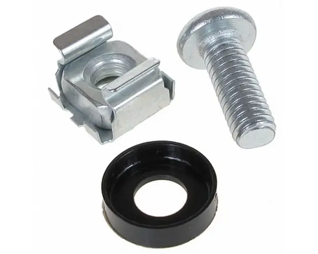 Set 4 suruburi si piulite pentru rack, RACKSCREW4