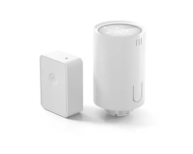 Set cap termostatic cu hub calorifer, Meross MTS150HHK compatibil cu Alexa si Google Home