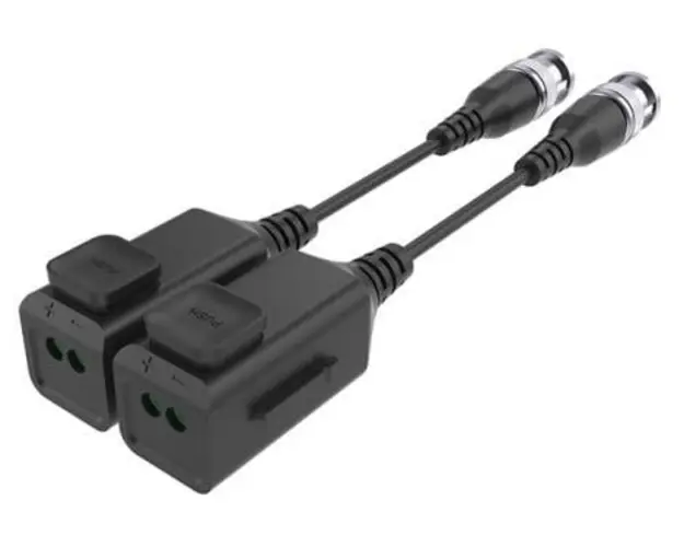 Set videobalun 4K - 8MP AHD/CVI/TVI CLICK, SAF-UTP101P-HD6