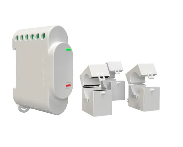 Releu inteligent cu contor de consum monofazic sau trifazic Shelly 3EM 360A, Conexiune Wifi, control de pe mobil Shelly 3EM