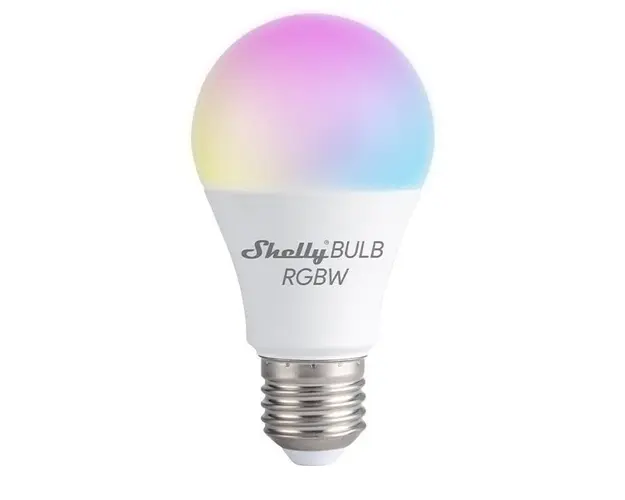 Bec LED RGB dimabil Wifi Shelly Duo RGBW (E27)