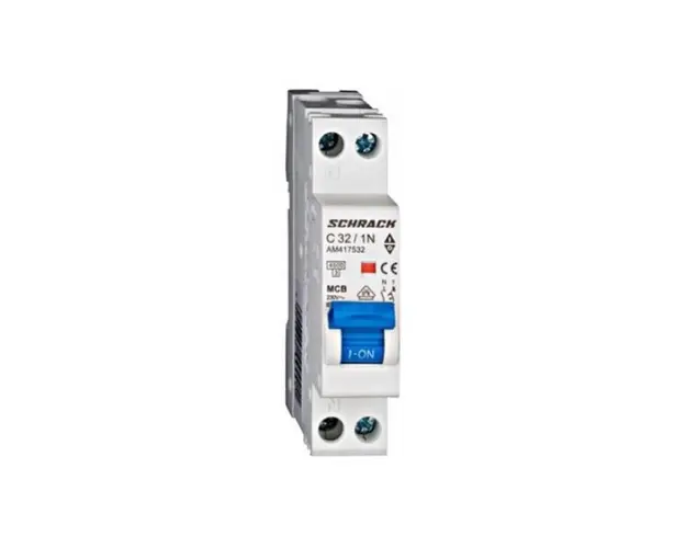 Siguranta automata 1P+N C32A 4,5kA Schrack