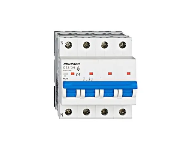 Siguranta automata 3P+N 63A 6kA Schrack