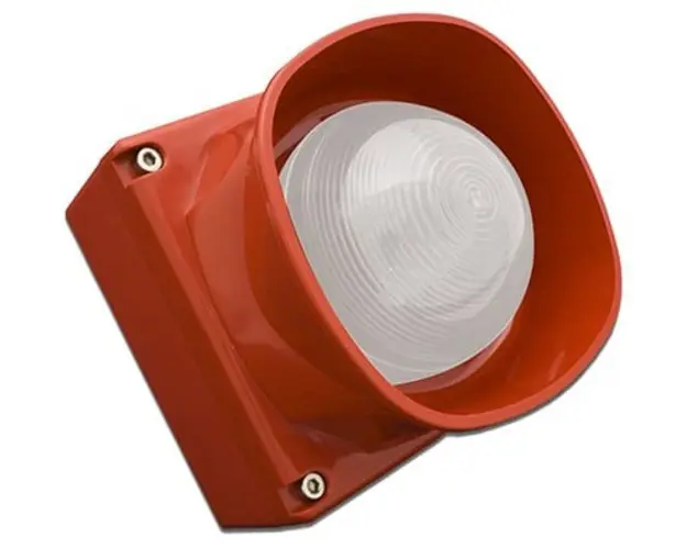 Sirena adresabila cu flash, pentru exterior, Fireclass FC410LPBS, izolator incorporat, IP65