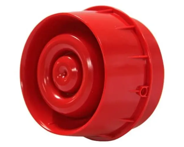 Sirena adresabila, wireless, Morley-IAS, carcasa de culoare rosie - Honeywell WSO-RR-RF