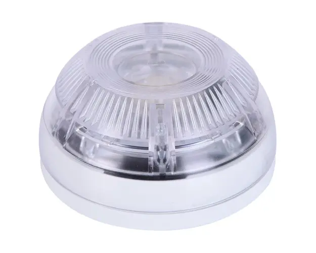 Sirena conventionala cu alarma luminoasa (alba), TEKNIM TFS-3192W