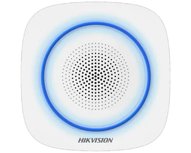 Sirena de interior wireless AX PRO Hikvision, DS-PS1-I-WE-B