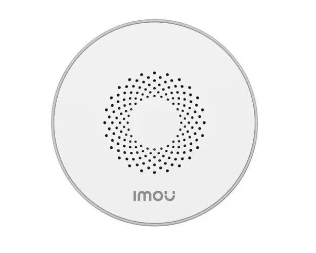 Sirena wireless pentru interior, 85dB, protocol Zigbee, notificari push, instalare flexibila, IMOU IOT-ZR1-EU