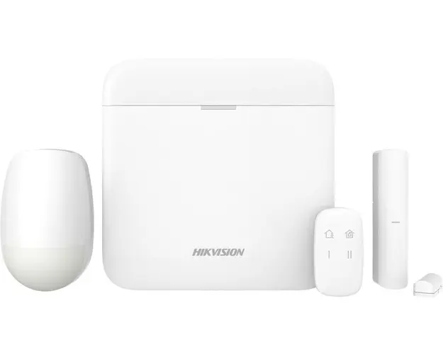 Sistem de alarma Tri-X wireless HIKVISION AX PRO GSM/GPRS, LAN, 3G/4G, 32 Partitii, 96 zone AX-PRO DS-PWA96-KIT-WE