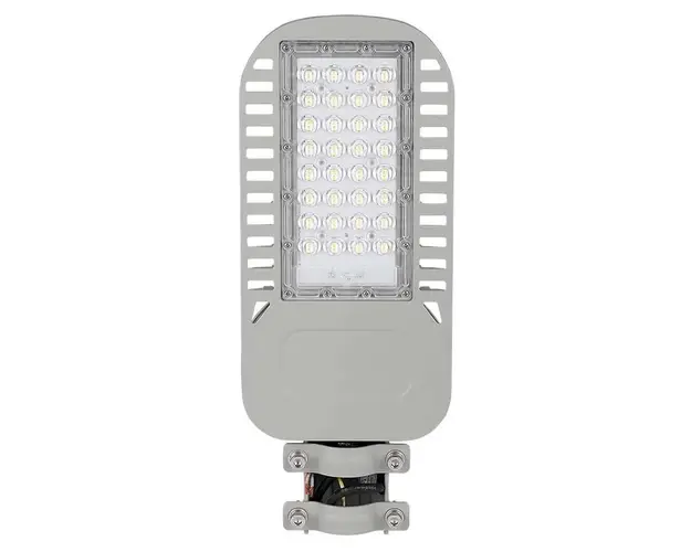 Corp iluminat stradal, 50W, 135LM/W 6500K, alb-rece, IK07 - IP65, V-tac SKU-21959