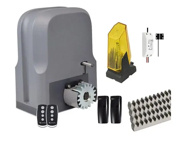 Kit automatizare poarta culisanta 600 Kg Linomatik Slide6+ 4 metri cremaliera metalica, releu wireless SLIDE6KIT-NCP-FULL