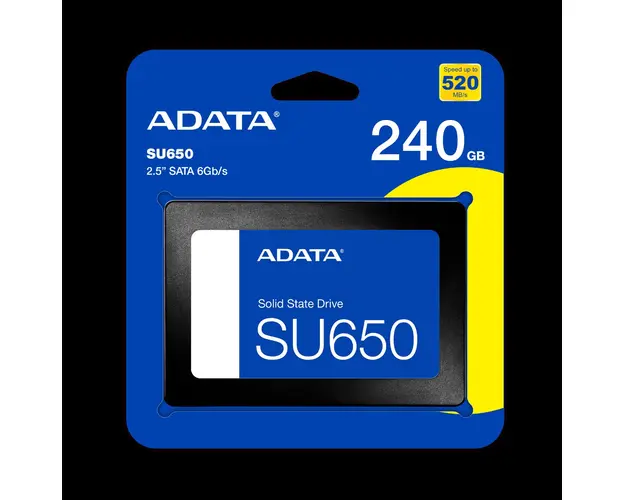 Solid State Disk (SSD) - 240 GB ADATA 2.5", SATA III, ASU650SS-240GTR