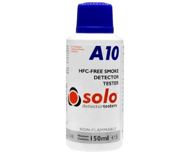 Spray aerosol pentru senzorii de fum, tester senzor fum, SOLO A10
