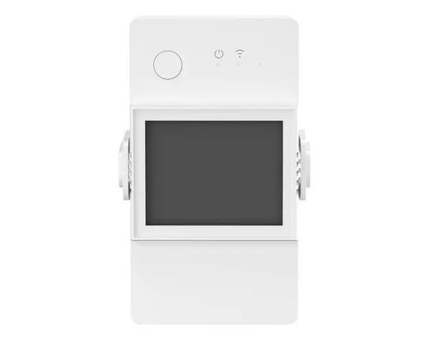 Releu Smart cu contor de putere, 20A, Wi-Fi, afisaj LCD, control prin aplicatia mobila, Sonoff, POWR320D