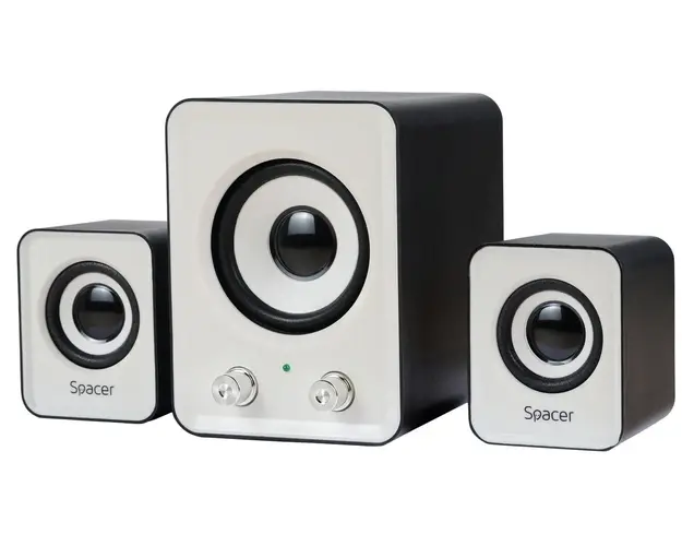 Set boxe PC 2.1 6W + 5W SPACER - SPB-807 Albe