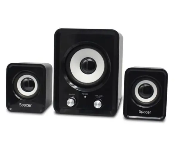 Set boxe PC 2.1 6W + 5W SPACER - SPB-807 Negre