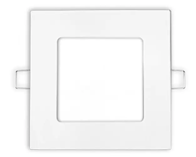 Spot cu LED patrat, montaj incastrat 6W, 4000 K, 360 LM, PANASONIC