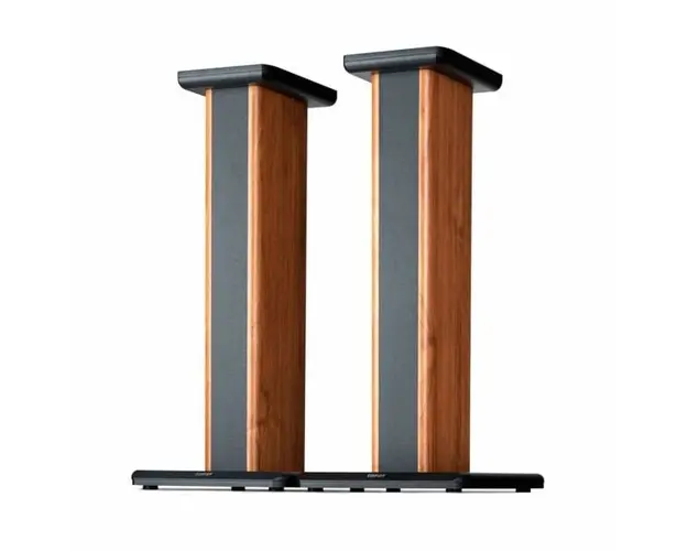 Set 2 Stand-uri Boxe Edifier, compatibil cu S2000PRO, S1000DB si S1000MKII, design elegant, lemn, dimensiuni 290x652x355mm, SS02