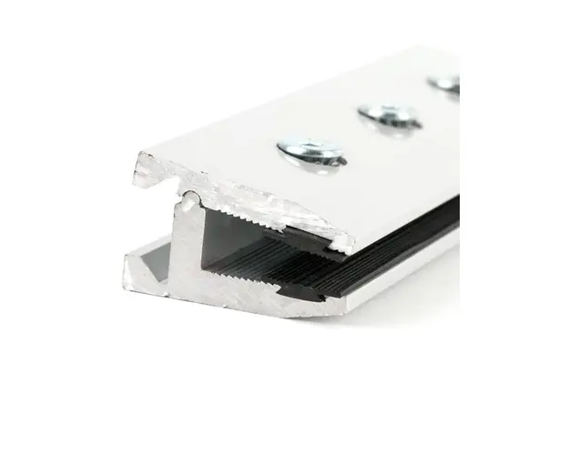 Suport fixare usa din sticla pentru automatizare usa glisanta, aluminiu