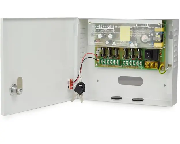 Sursa alimentare 12V-5A cu 6 iesiri protejate, ZTS1205-06F