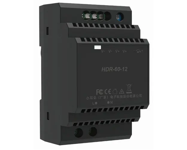 Sursa de alimentare 12V 4.5A, montare pe sina DIN, Safer SAF-HDR-60-12