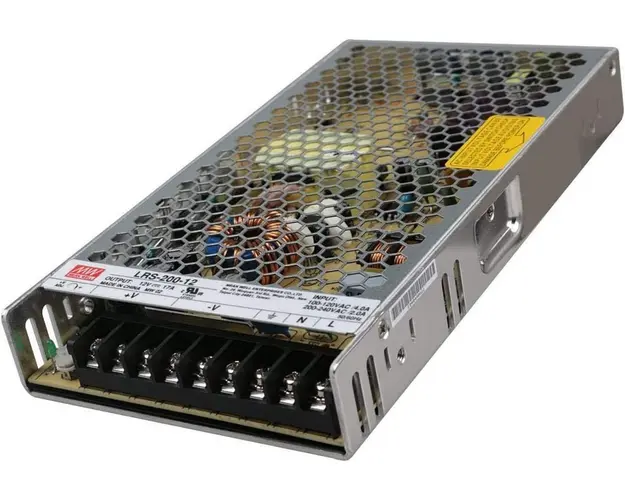 Sursa de alimentare in comutatie, 12V, 17A, Mean Well, LRS-200-12