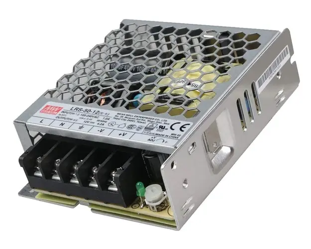 Sursa de alimentare in comutatie, 12V, 4.2A, Mean Well, LRS-50-12