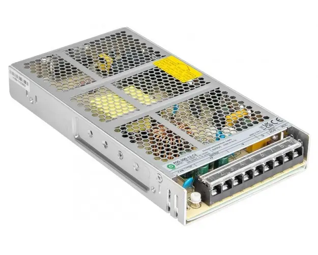 Sursa de alimentare in comutatie, 16.7 A, 12 V, eficienta 85%, POS Power, POS-200-12-C2