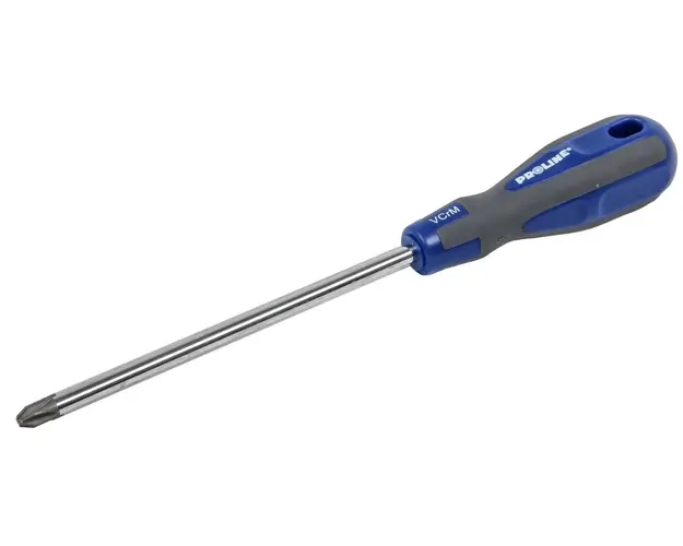 Surubelnita cu cap magnetic, otel crom-vanadiu, maner anti-alunecare, duritate 56 HRC, 1x100mm, 10162