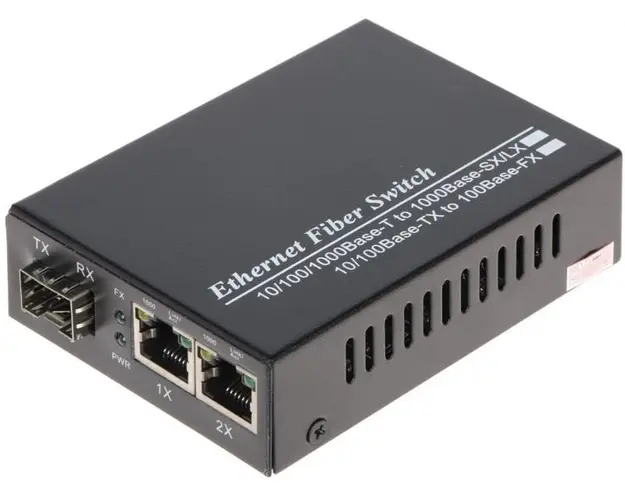 Switch 3 porturi 1 SFP + 2 Lan Gigabit EXPERT-SFP-1