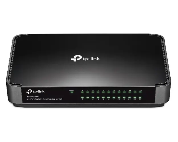 Switch Business Tp-Link TL-SF1024M, 24 de porturi, Fara management, Plug and Play