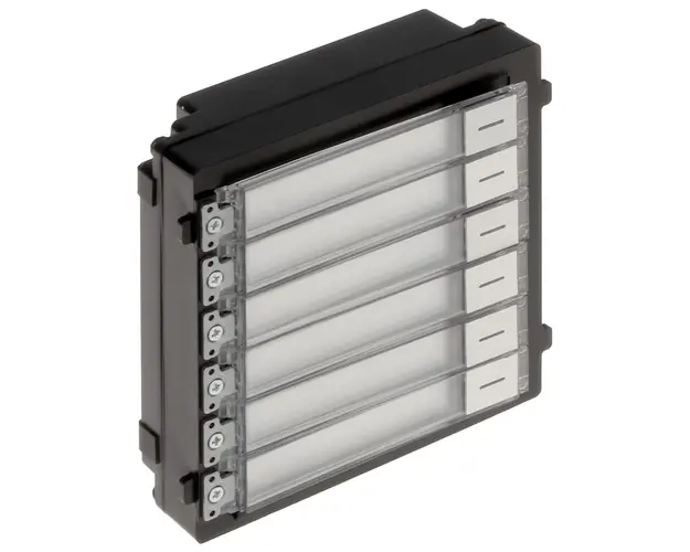 Modul extensie videointerfon, 6 famili, ingropat, Hikvision DS-KD-KK