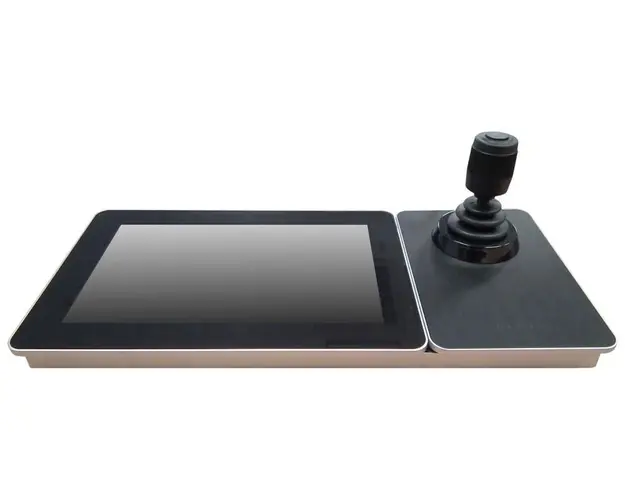Tastatura retea pentru Speed dome, 10"1 Touchscreen, PoE, Hikvision DS-1600KI
