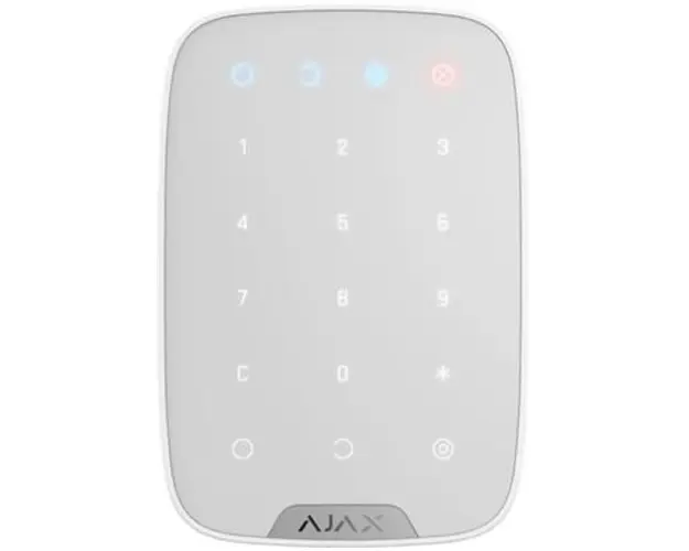 Tastatura wireless Ajax Keypad White
