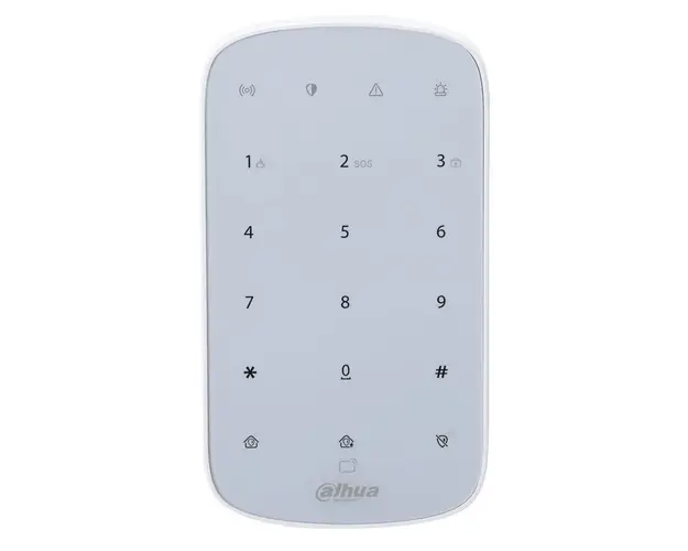 Tastatura wireless, cititor card mifare 13.56 Mhz, taste iluminate, Dahua, ARK30T-W2(868)