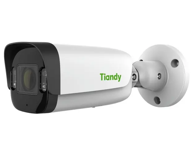 Camera de supraveghere IP Bullet Color Maker, 4MP 2K, LED alb 15m, 4mm, Microfon, PoE, IP67, Tiandy TC-C34UV-WEYMS-4
