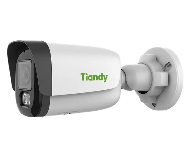 Camera IP Color Maker Bullet, TC-C34WP-WEY-28 Tiandy, 4MP, 2.8mm, LED 15m, Microfon, MicroSD, PoE, IP67