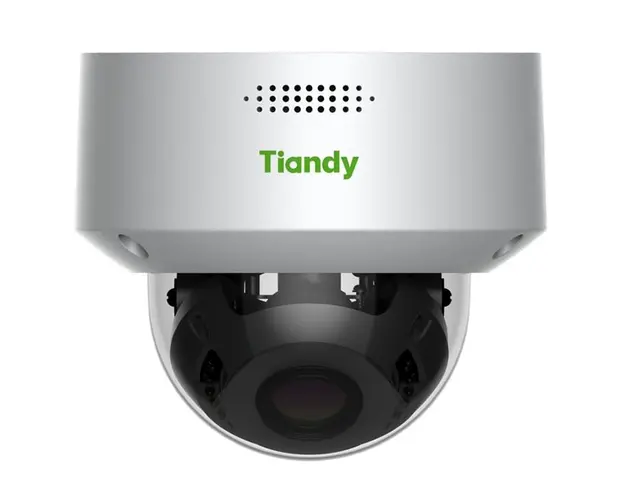 Camera IP Dome, SMD TC-C35MS-I3-AEYMSH-27135 Tiandy Starlight, 5MP, Motorizata, IR 30m, Microfon, MicroSD, PoE, IP66 IK10