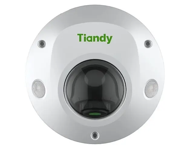 Camera de supraveghere IP Mini Dome TC-C35PS-I3EYMH-28 Tiandy, 5MP, IR 30m, Functii AI, Microfon, slot microSD, PoE, IP66