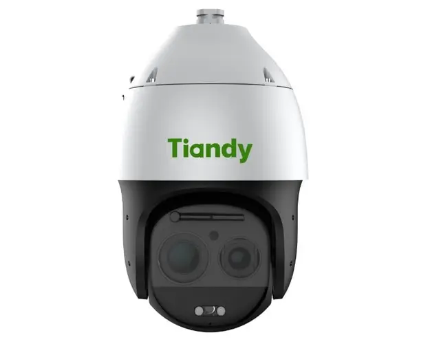 Camera Speed Dome AI PTZ, Laser, Starlight, 4MP, 63x, IR 300m, Auto-Tracking, Alarma acustica si optica, TC-H348M-63X-ILE++A Tiandy