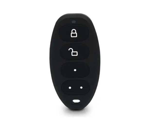 Telecomanda wireless cu 4 butoane, 8 functii, distanta de operare 1.7 km, Eldes EWK3