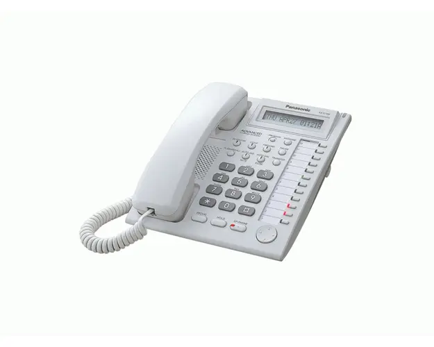 Telefon analogic de secretariat Panasonic KX-AT7730NE, compatibil cu Sisteme PBX, afisaj LCD