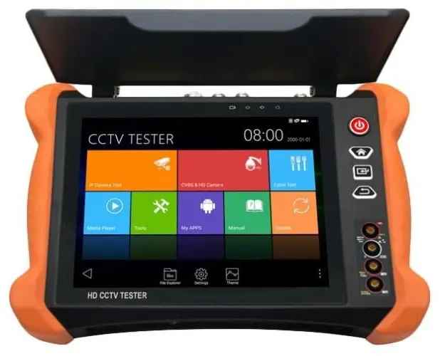 Tester CCTV 4K - 8MP - AHD/CVI/TVI/IP SAF-TESTER8-5N1-4K