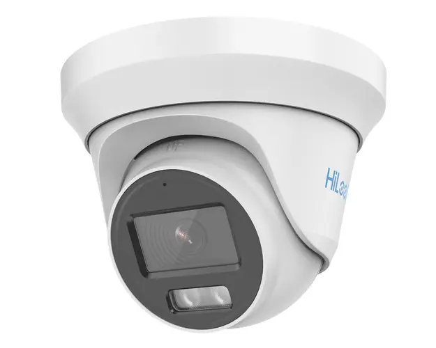 Camera de supraveghere pentru interior, Hikvision HiLook THC-T259-MS, Color Vu, 3K, 2.8mm, iluminare LED alb 40m, microfon, IP66