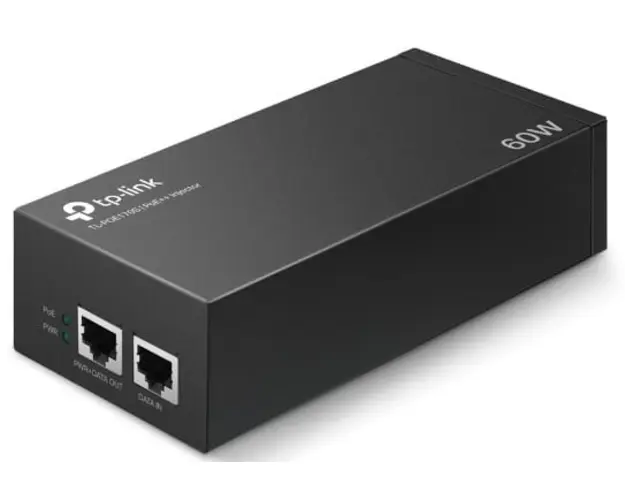 Injector PoE++, 2x LAN Gigabit, 60 W Plug and Play, Tp-Link TL-POE170S