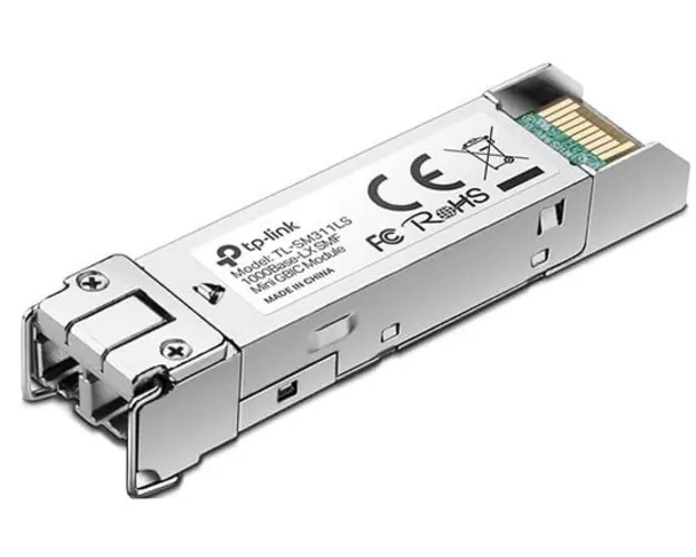 Modul SFP MiniGBIC Single-mode, 1250 Mbps, transfer 10000 m, Tp-Link TL-SM311LS
