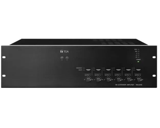 Extensie amplificator master 360W RMS EN 54 TOA VM‐3360E