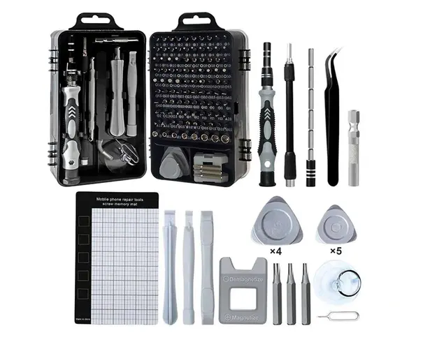 Trusa de reparatii pentru smartphone, 122 de piese, SPACER SPRT-PHONE-122