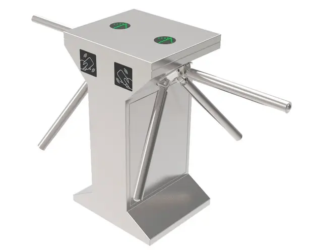 Turnichet dublu semiautomat bidirectional Inox TR601-M